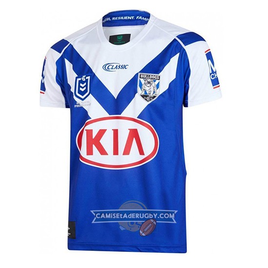 Camiseta Canterbury Bankstown Bulldogs Rugby 2019 Segunda